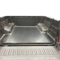 Heavy Duty Rubber Matting to fit LDV Mega Tub 2017-Current - Fitted With Factory Spray On Liner Or No Liner