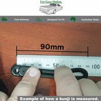 Bunji Loop (65mm) Fitting Kit- 5 Pack - Bungee loops for Ute/Marine applications