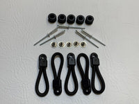 Bunji Loop (65mm) Fitting Kit- 5 Pack - Bungee loops for Ute/Marine applications