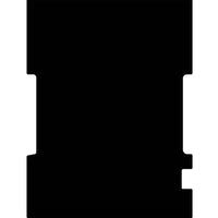 Rubber Ute Tub Mat to suit Ford Falcon AU BA BF -  1999 - May 2008 (Suits Factory Plastic Tub Liner)