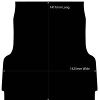 Rubber Ute Tub Mat to fit Holden Colorado RC Dual Cab 2003 to June 2012 - Suits Spray On Liner Or No Liner