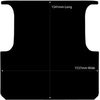 Rubber Ute Mat to fit Toyota Hilux Dual Cab April 2005 to Sep 2015 - Suits Spray On Liner Or No Liner