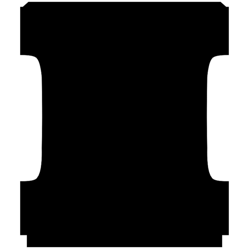 Rubber Ute Mat to fit Ram 1500 DS Classic Quad Cab 6 Foot 4"2018 to Current - Suits Spray On Liner Or No Liner