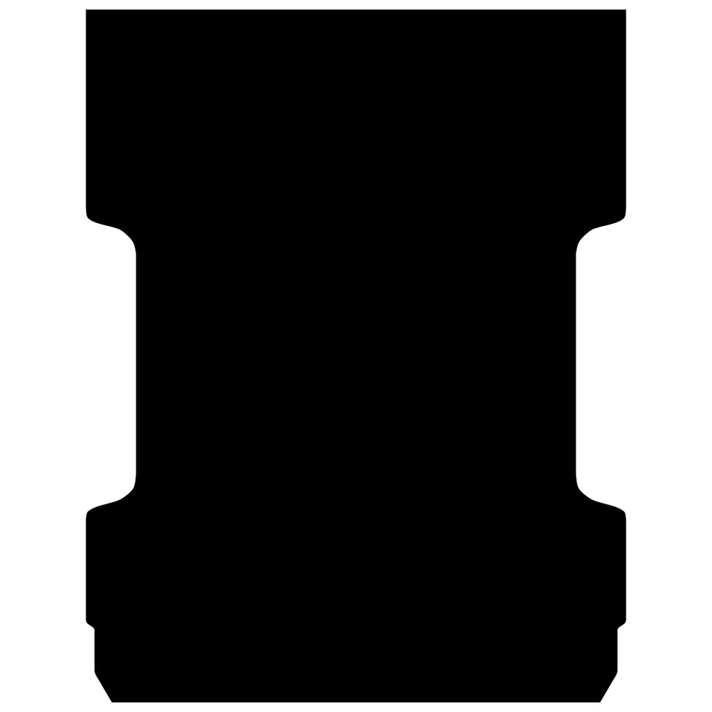 Rubber Ute Mat to suit Chevrolet Silverado 1500/2500/3500 6'7" Bed (2014 to 2019) - Suits Spray On Liner Or No Liner