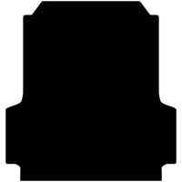 Rubber Ute Mat to suit Volkswagen All-New Amarok Dual Cab with Factory Plastic Tub Liner May 2023 to Current