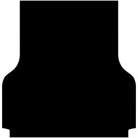 Rubber Ute Mat to fit Mitsubishi MV Triton Dual Cab March 2024 to Current - Suits Spray On Liner Or No Liner