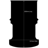 Rubber Van Mat to fit Hyundai Staria Load (Suits 2-Seater Only) 2024-Current