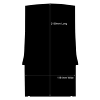 Rubber Van Mat to fit Volkswagen Caddy Maxi Van 2008 to October 2020