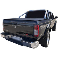 Clip On Ute Tonneau Cover to fit Nissan Navara Dual Cab 4WD STR D22T With Sports Bar 2009 to June 2015