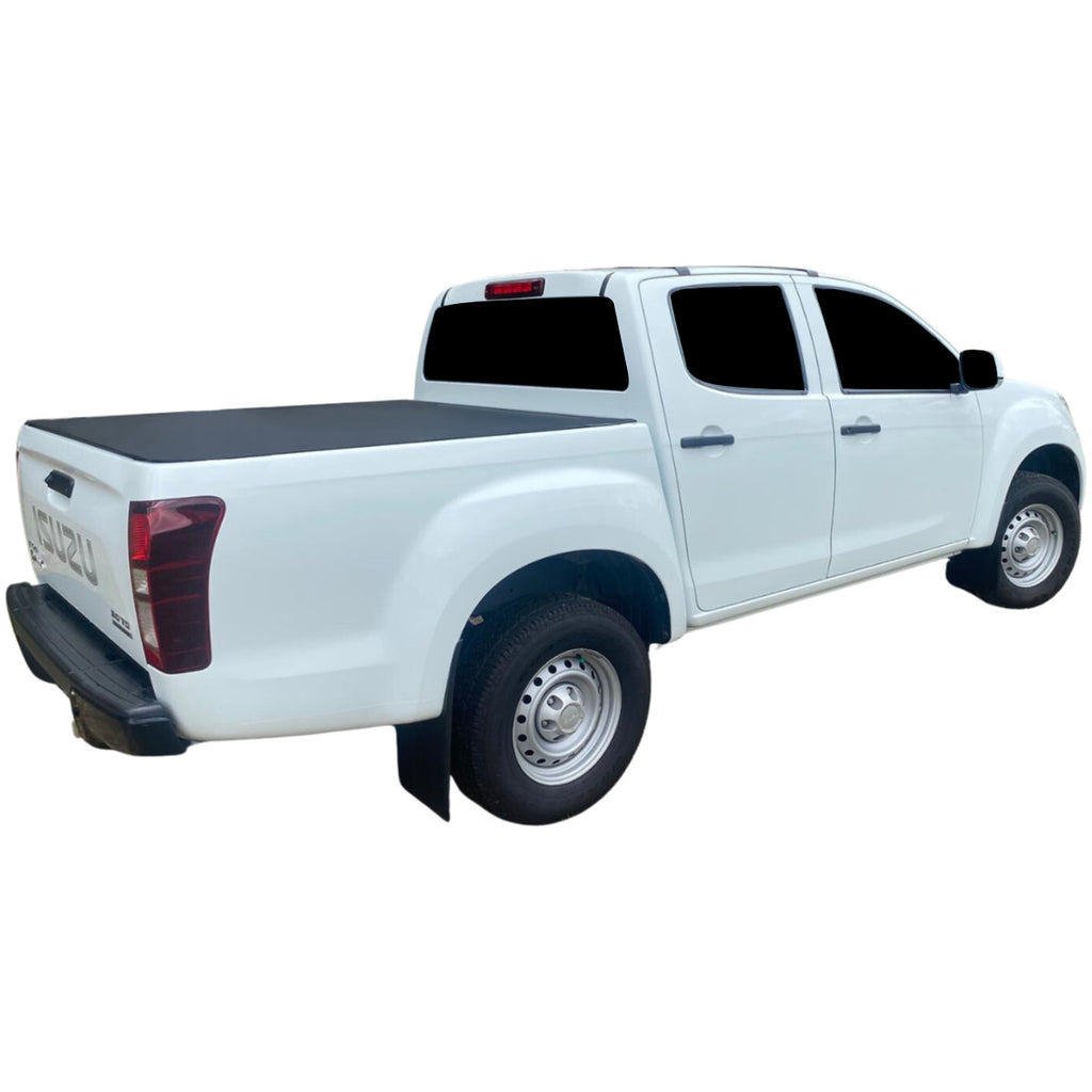Clip On Ute Tonneau Cover to fit Isuzu D-Max Dual Cab Without Sports Bar