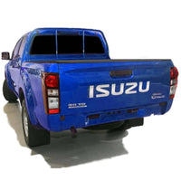 Clip On Ute Tonneau Cover to fit Isuzu D-Max Dual Cab With Headboard - July 2012 to August 2020