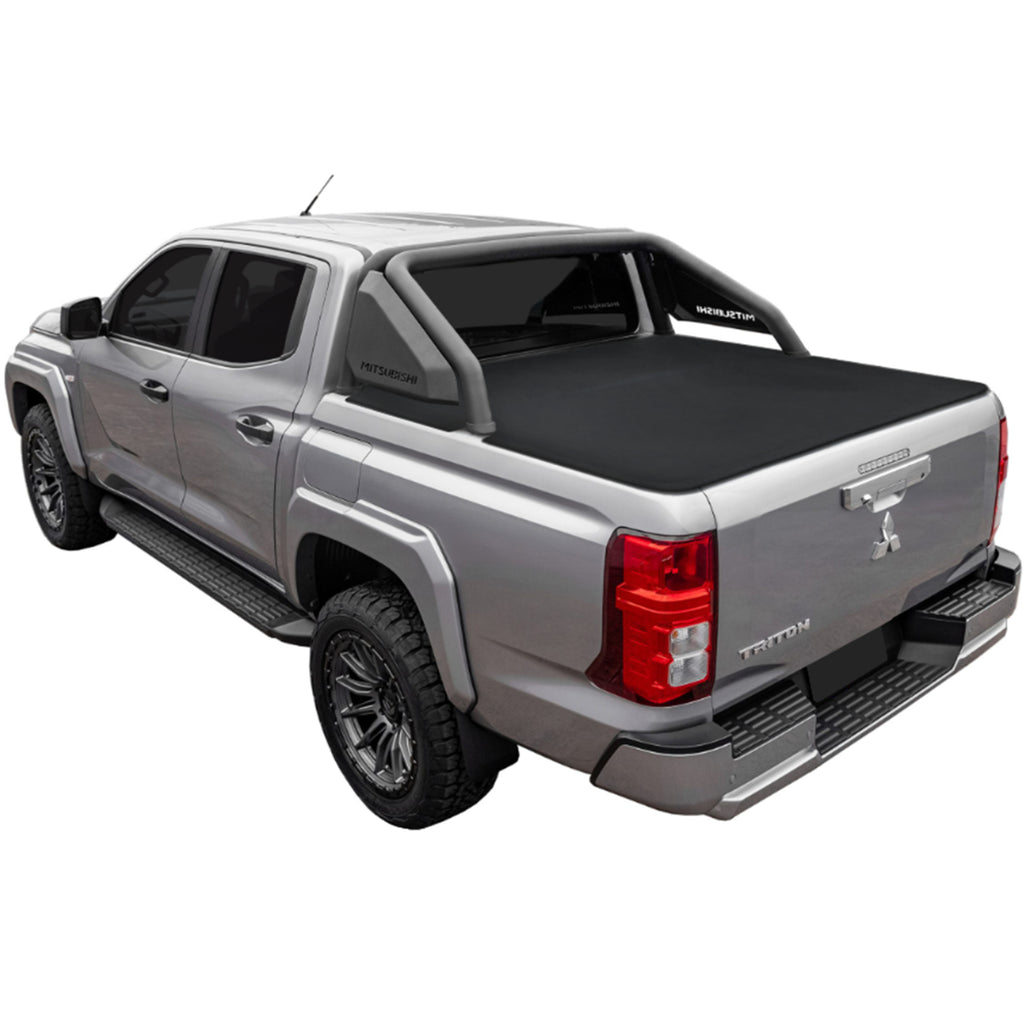 Clip On Ute Tonneau Cover to fit Mitsubishi Triton MV New-Gen Dual Cab With Sports Bar March 2024 to Current