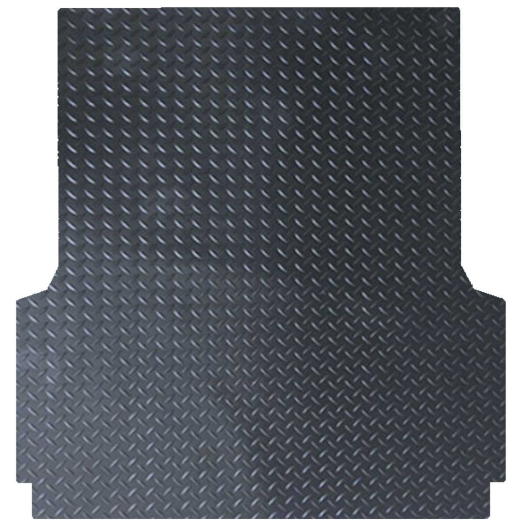 Checker Plate Rubber Ute Mat To Fit Ford Ranger PX Dual Cab Fitted with Factory Plastic Tub Liner (November 2011 to June 2022)