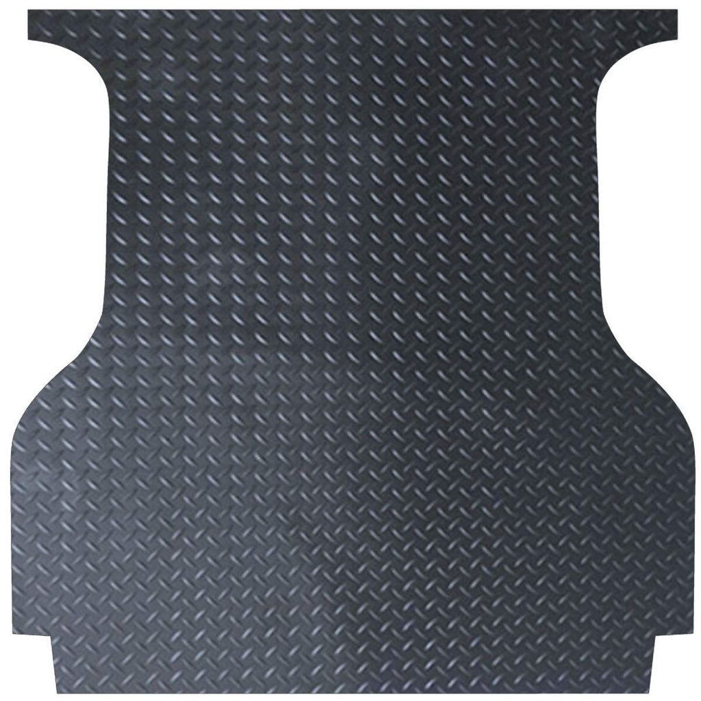 Checker Plate Rubber Ute Mat To Fit Ford Ranger PX Dual Cab (November 2011 to June 2022) - Suits Spray On Liner Or No Liner
