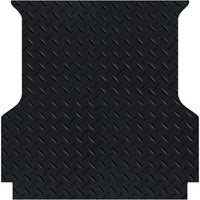 Checker Plate Rubber Ute Mat To Fit Ford Next Gen Ranger Raptor Dual Cab (July 2022 to Current) - Suits Spray On Liner Or No Liner)