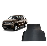 Rubber Ute Mat to fit Volkswagen Amarok 2011 to April 2023 - Suits Spray On Liner Or No Liner