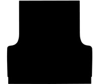 Rubber Ute Mat to fit Nissan Navara STX/ST D40 with Factory Plastic Ute Tub Liner 2006 to June 2015