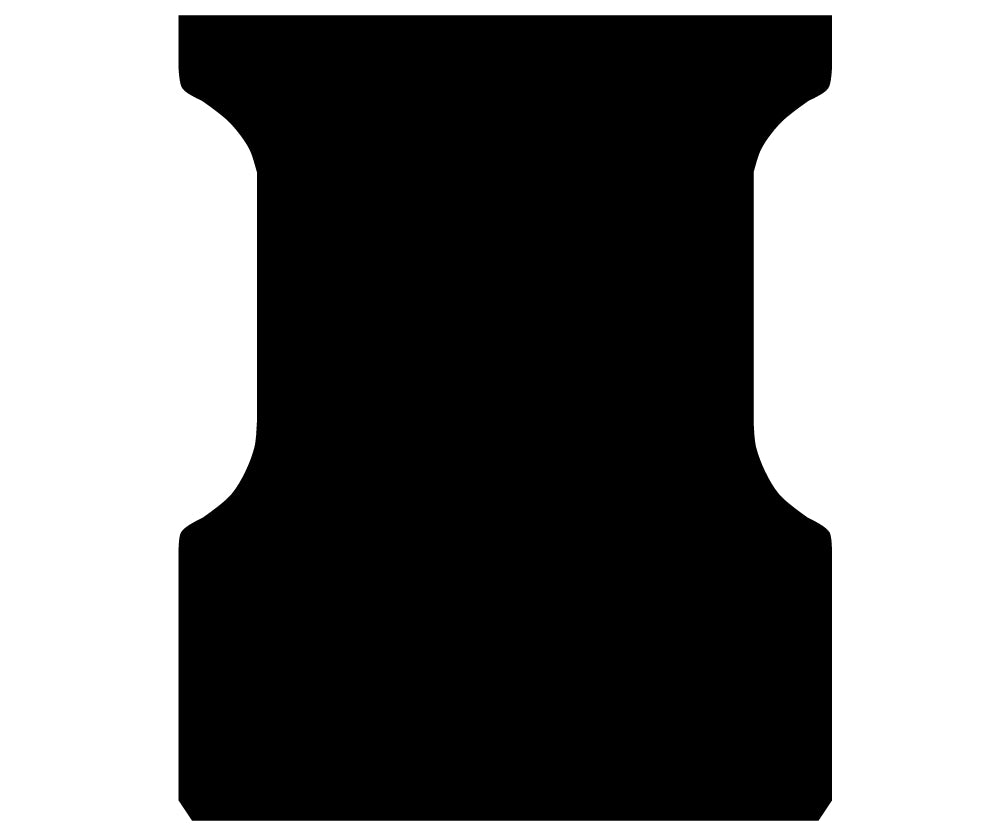 Heavy Duty Rubber Matting to fit LDV Mega Tub 2017-Current - Fitted With Factory Spray On Liner Or No Liner