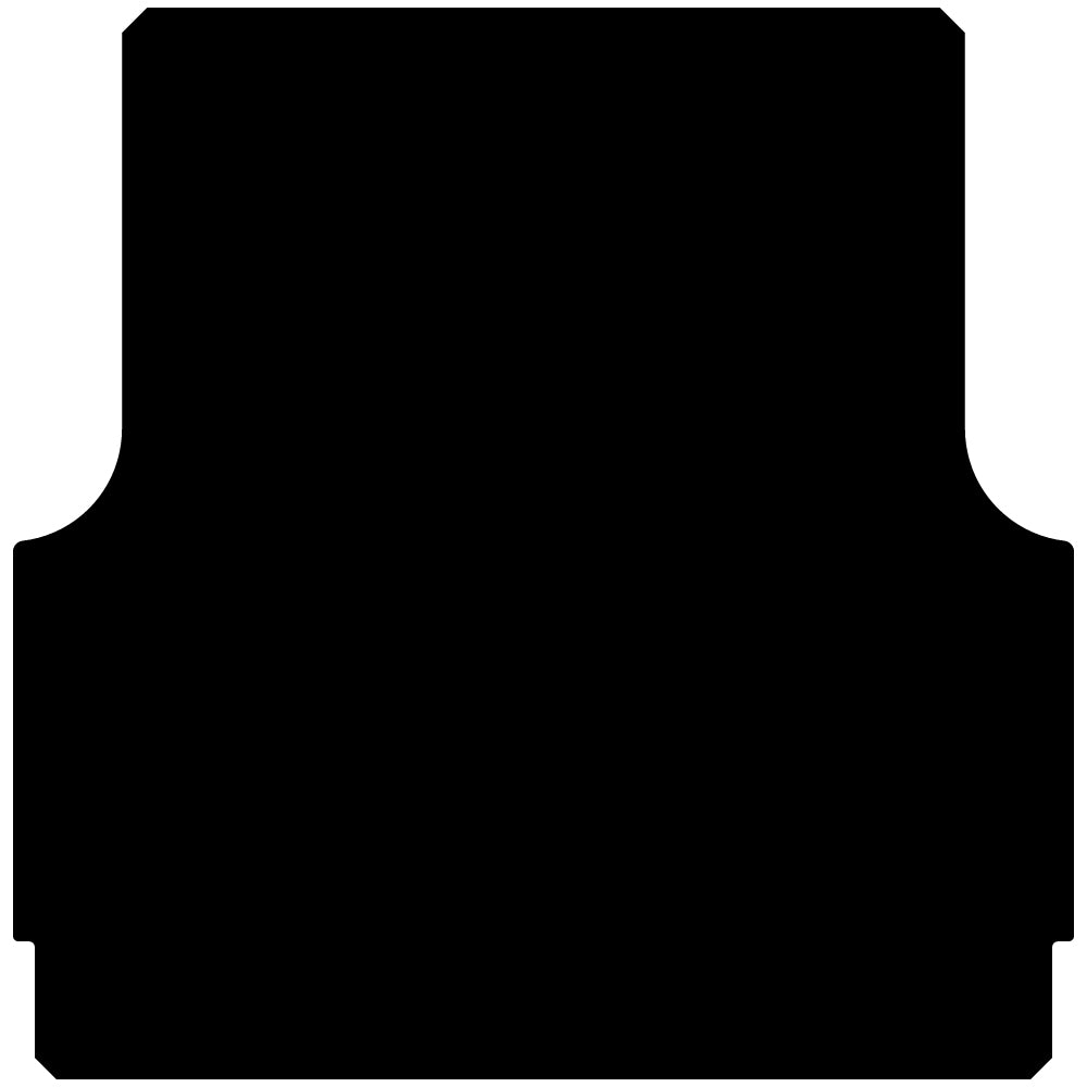 Rubber Ute Mat to suit Mercedes X-Class Dual Cab with Factory Tub Liner 2018 to Current