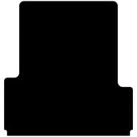 Rubber Ute Mat to suit Mahindra PikUp Dual Cab with Factory Tub Liner 2018 to Current