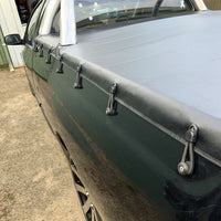 Ford Falcon UTE Bunji Tonneau Cover AU BA BF (1999 - 2009) - Suits Factory Narrow Sports Bars