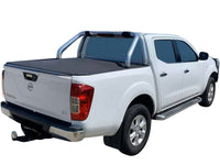 Clip On Ute Tonneau Cover to fit Nissan Navara NP300 Dual Cab With Sports Bar.