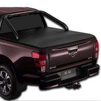 Clip On Ute Tonneau Cover to fit New Mazda BT-50 Dual Cab with Factory Sports Bars - October 2020 to Current